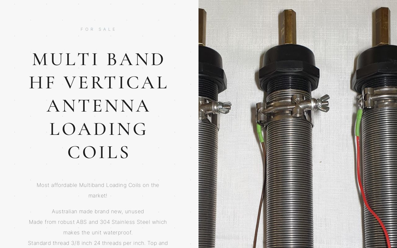 Multi-band HF Loading Coils
